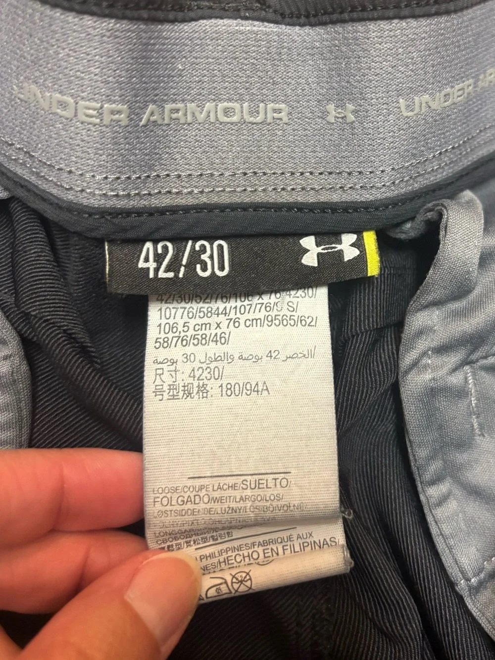 Under Armour Pants Size 42X30